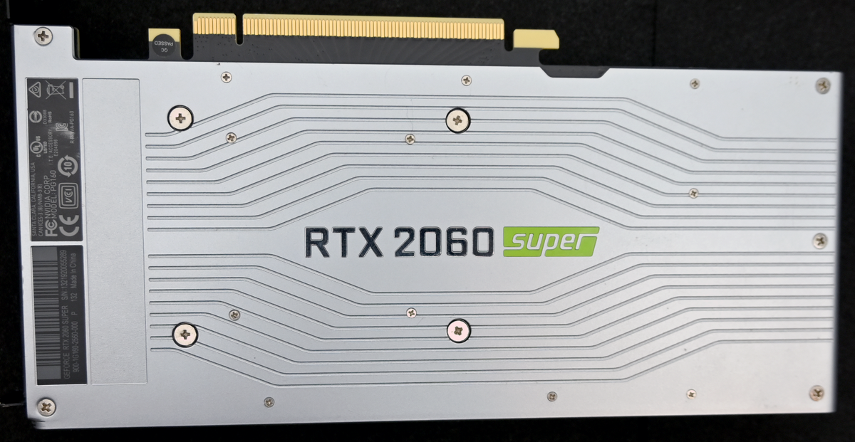 NVIDIA GeForce RTX 2060 Super Founders Edition FE 8GB GDDR6