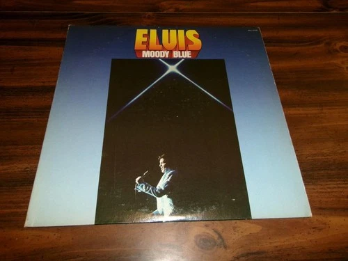 ELVIS MOODY BLUES, LP, RCA, AFL1-2428 BLUE VINYL, STEREO, NEAR MINT