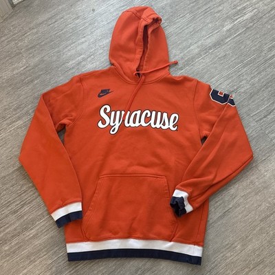 Nike Orange Syracuse Orange Basketball Retro Club Fleece Pullover Hoodie
