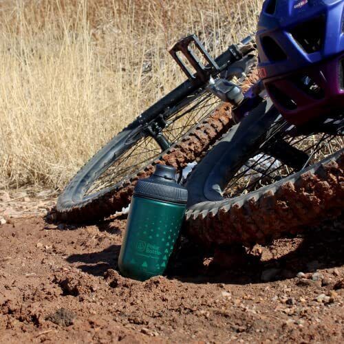 Polar Bottle Session Muck Mountain Bike Water Bottle - BPA Free Cycling &
