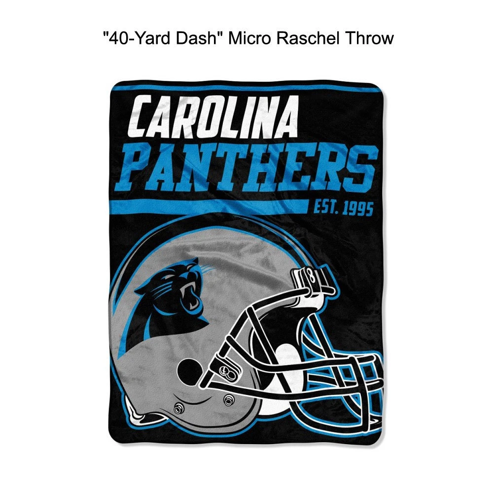Pick Your Team Dash Micro Raschel Throw Blanket