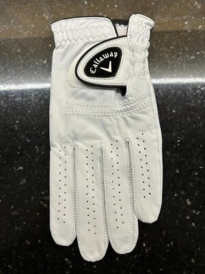 6 X New Genuine Callaway Leather Golf Gloves XL for A Right Handed Golfer