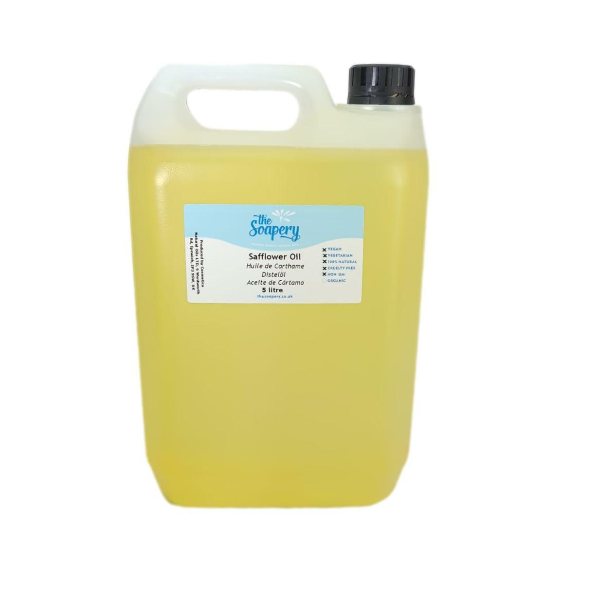Safflower Oil 5 litre 100% Pure and Natural Carrier Oil