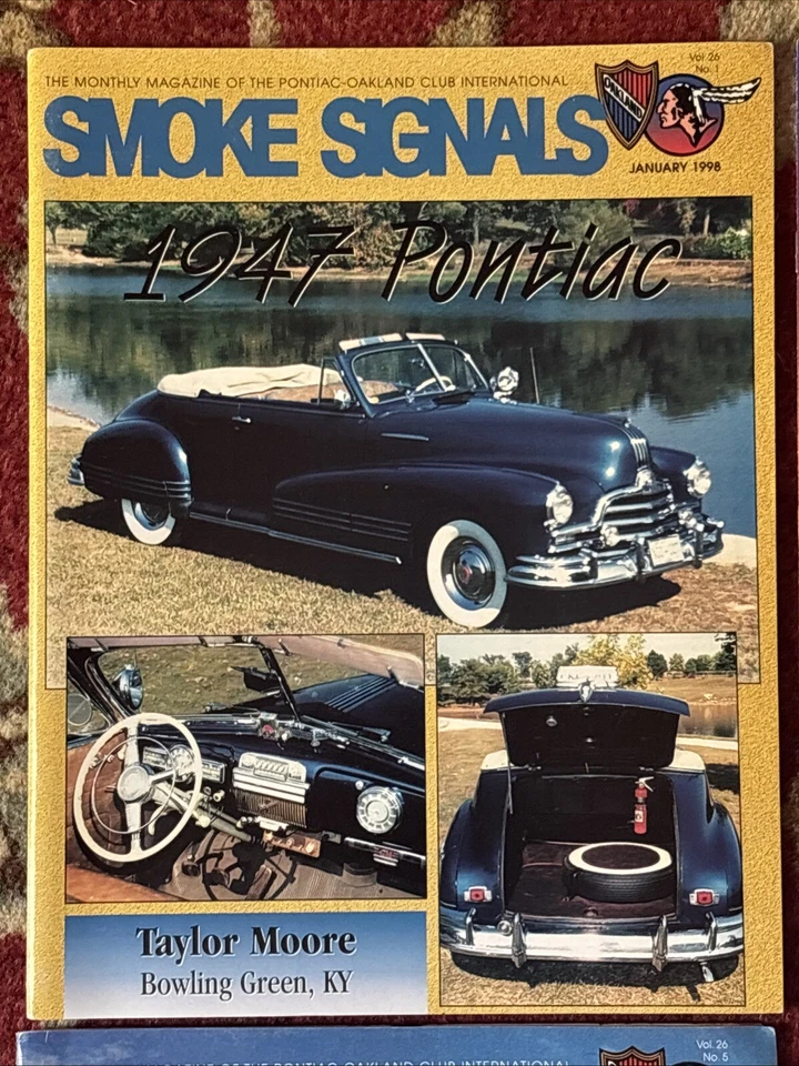 13 Pontiac Club Magazines SMOKE SIGNALS All 1998 Oakland California Club Issues - Image 2 of 4