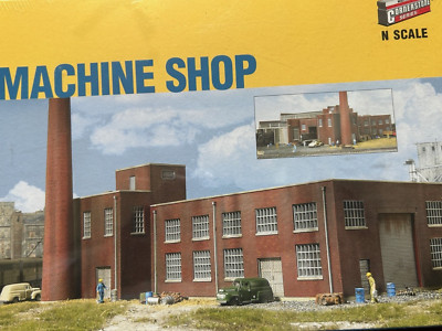 MACHINE SHOP ROUNDHOUSE ENGINE SERVICE FACILITY N Scale PLASTIC KIT 933-3264 NEW