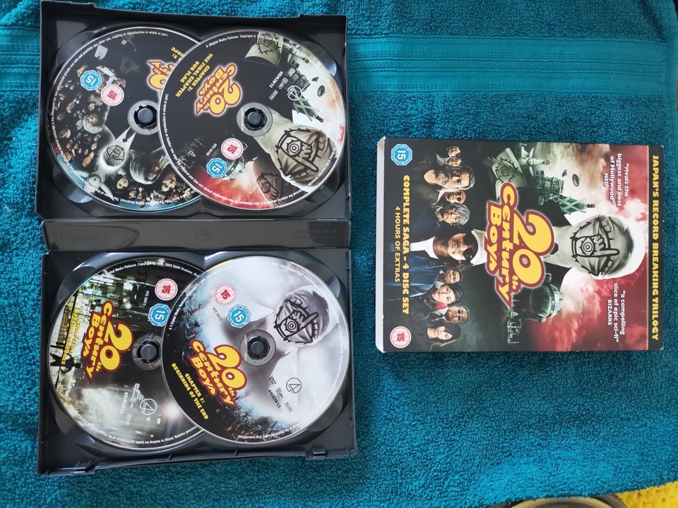 20th Century Boys Trilogy The Complete Saga (Box Set) (DVD, 2010