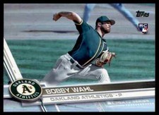 2017 Topps Update Rainbow Foil #US294 Bobby Wahl RC Oakland Athletics