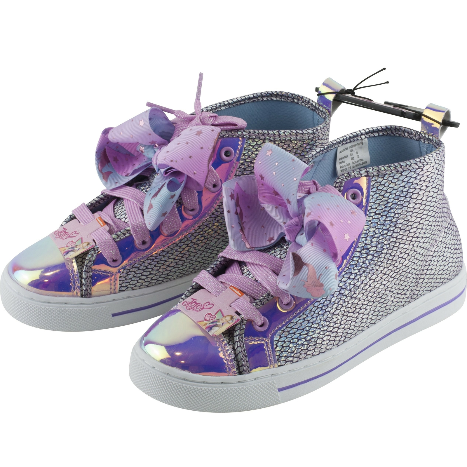 jojo siwa silver shoes