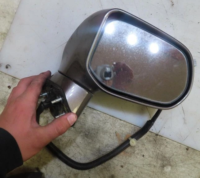 2006-2011 Honda Civic Sedan RH Passenger Side View Mirror Door Assembly Gray OEM Foto 2 de 4