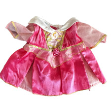 BABW Build A Bear Workshop Disney Princess Dress Pink Fancy Dress Up Clean