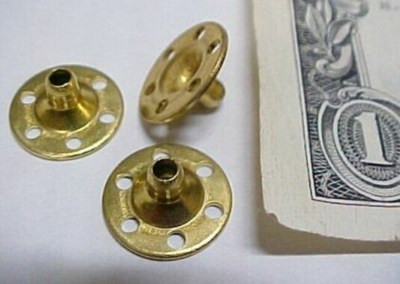 #ad #ad Lot 175 Solid Brass Snap Parts Buttons Spacers Sewing Jewelry Decorations New $8.99