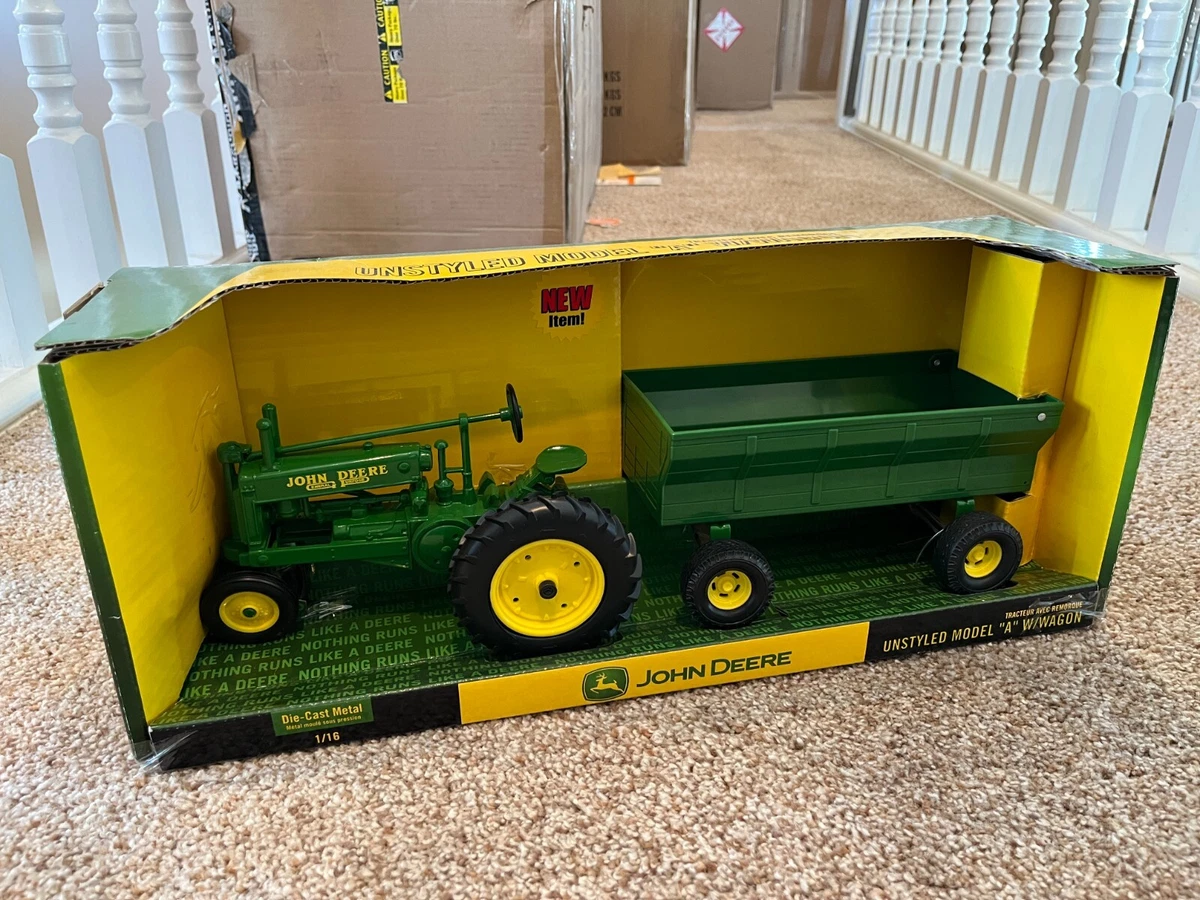 Wagon Tractor Trailer Farm Toy