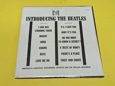 The Beatles – Introducing The Beatles, 1963 LP, Vee Jay The Beatles – Introducing The Beatles, 1963 LP, Vee Jay