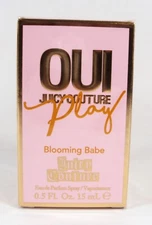 OUI Play Blooming Babe by Juicy Couture EDP .5oz / 15ml Spray NEW in BOX *SEALED
