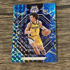 Andrew Nembhard 2022-23 Panini Mosaic Blue Reactive Rookie SP #228-PACERS💥