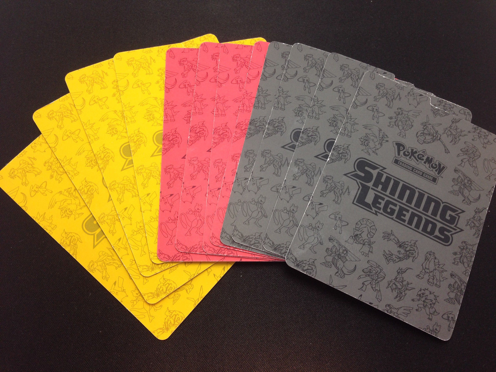 24 Pokemon Card Dividers from Shining Legends SUPER Premium Collection Box ARCEU eBay