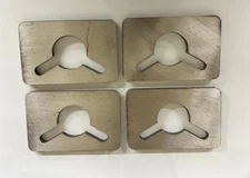 Banjo Eye Weld On Two Slot Straight 3/8 Chain Truck Trailer 3.5 x 5.5