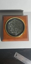 WKK classic Mahogany/brass wooden Maze game