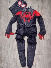 Spiderman Body Suit Costume for Teens Unisex Size M/L Refer to Measurements