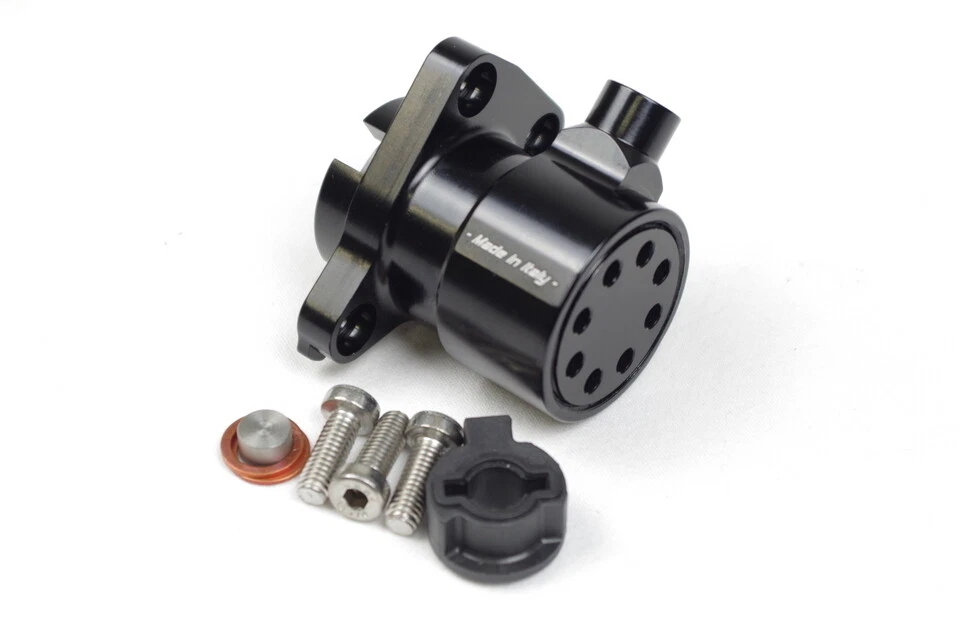 Ducati Kbike Hydraulic Billet Anodized 30mm Clutch Slave Cylinder Blk Made Italy - Image 2 of 4