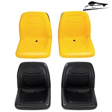 Black/Yellow Seats For John Deere Gator 4X2 HPX 4X4 Gator TX Gator TH 6X4 Gator