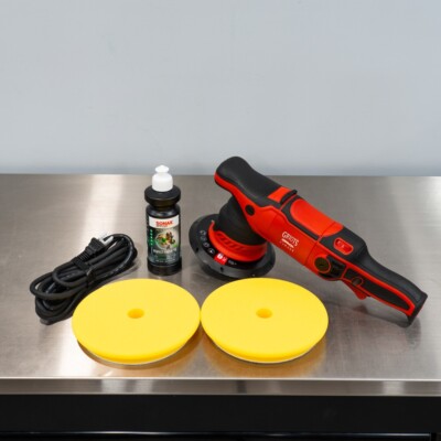 The Clean Garage Griot's Garage G9 Polisher Kit | 6'' DA Kit With Pads and Polish
