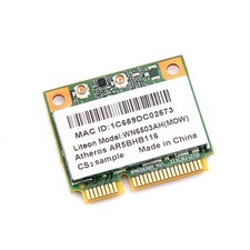 Atheros AR9832 AR5BHB116 300Mbps Wireless N WiFi Mini PCIE Wlan half card