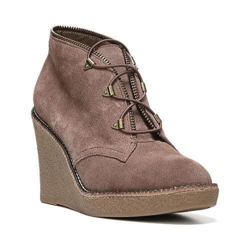 ofelia wedge lace up bootie