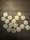 Buffalo Indian Head Nickel Coins. Random Lot Of 17. Random Dates And Mints