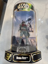 Star Wars Epic Force Boba Fett Action Figure 360 Degree Rotating  Kenner 1997