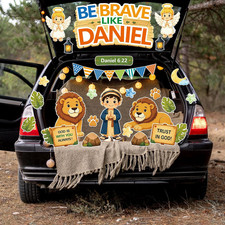 Halloween Religious Trunk or Treat Car Decorations Kit 37Pcs
