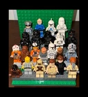 Lot Of 22 LEGO Mixed Star Wars Minifigures Used complete & Incomplete