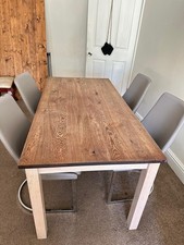 Dining Table From IKEA & 4 Chairs In Good Condition