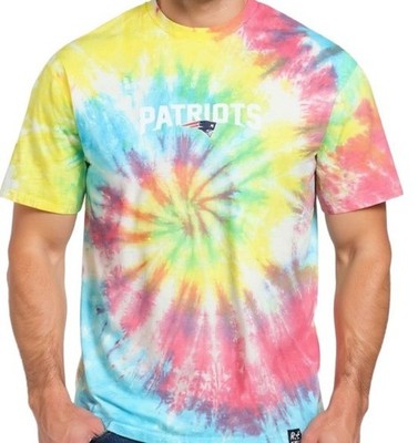 New England Patriots  Shirt  NFL Football Re:Covered T-Shirt Größe Tie-Dye  3XL