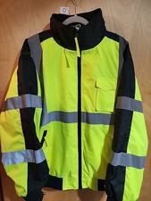 Utility Pro Men's Class 3 High Visibility 3-Season Jacket with Teflon Fabric XL