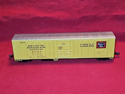 Coche refrigerador Athearn HO Burlington Express BRMX # 5298 | Zustand: Used