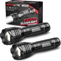 Led Taschenlampe 2 StüCk 4000 Lumen Zoom 5 Modi
