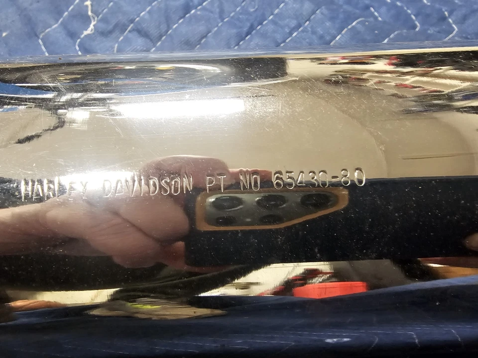 Harley-Davidson Sturgis 1980 escape de stock FXB Foto 4 de 4