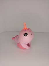 WowWee Fingerlings Baby Narwhal Nelly Light-Up Mood Unicorn Interactive Toy