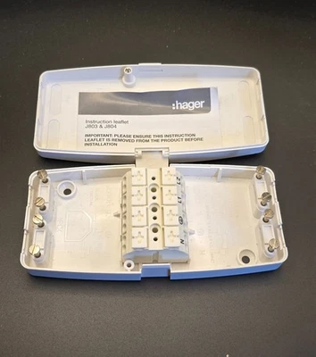 Hager Ashley J804 Junction Joint Box 20A Terminal Maintenance Free Downlight