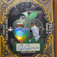 2025 Leaf Bronx Legacy Big Apple Ink Chris Chambliss Autograph 2/2