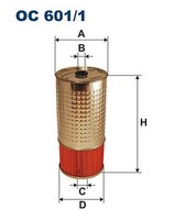 Filtron Oc 601/1 ÖLfilter FüR MERCEDES-BENZ