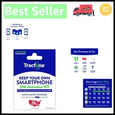 Fast & Flexible Mobile Connectivity – Prepaid 5G/4G LTE SIM Card Kit for Phones