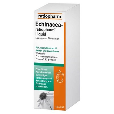Echinacea-ratiopharm  Liquid · 50 ml · PZN 07686199