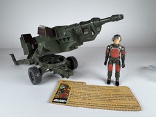 GI Joe HAL Heavy Artillery Laser Complete w  Grand Slam V1 & file card 1982