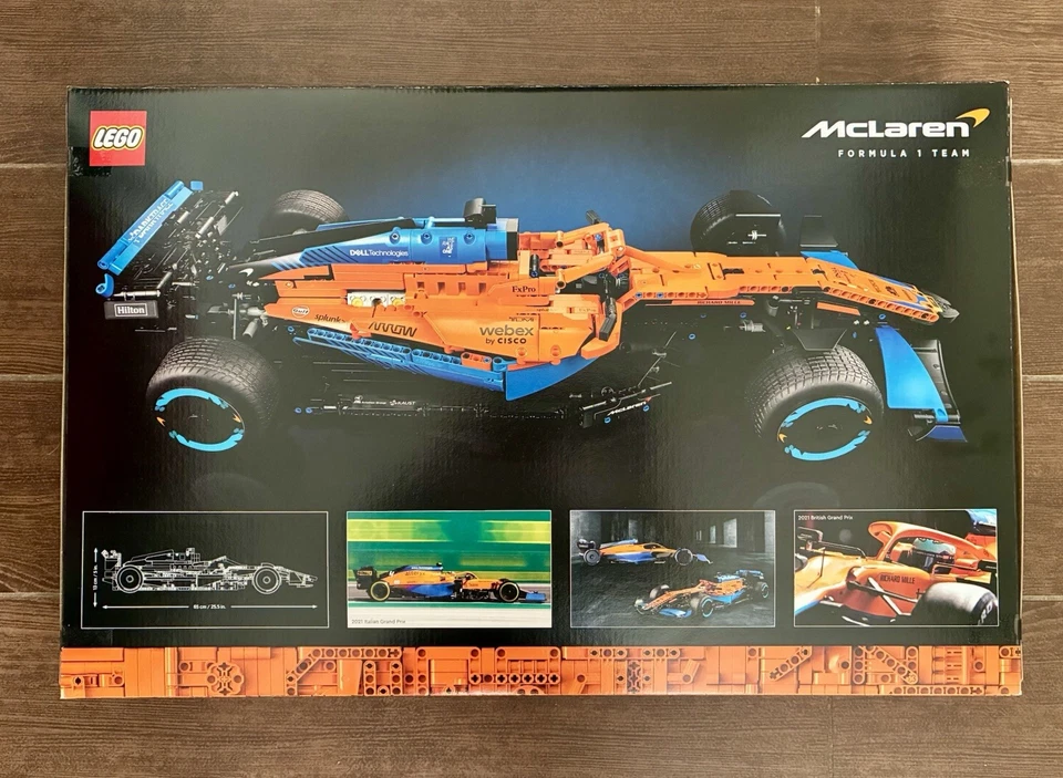 LEGO Technic 42141 McLaren Formel 1 Team Rennwagen Neuware OVP - Bild 2 von 4