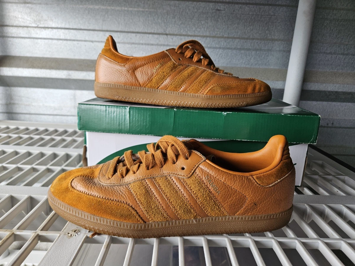 adidas gazelle silver green womens Adidas x Humanrace Samba Shoes  Extra Butter