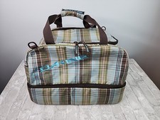 Dakine EQ Duffle Bag Plaid Insulated Boot Locker No Shoulder Strap 22"x 15"x 13"