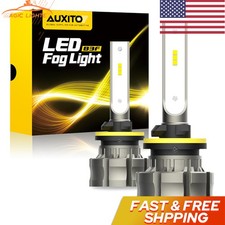 Auxito Canbus LED Kit 48W 880 Two Fog 6000K Lamp Light Upgrade Replacement Stock