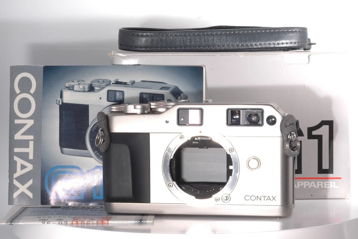 CONTAX G1 シルバー ジャンク CONTAX G1 シルバー レンジファインダーカメラ 気軽にツァイスの描写を
